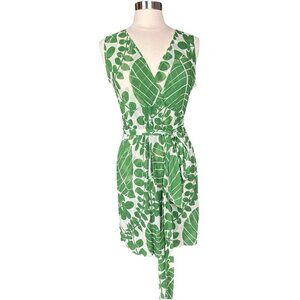 Sweat Pea Dress Large L 90s tropical sheer palm leaf hippie boho chic beach sexy